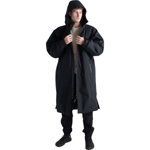 2026 Dryrobe Nexus Long Sleeve Changing Robe DRLSCR - Black